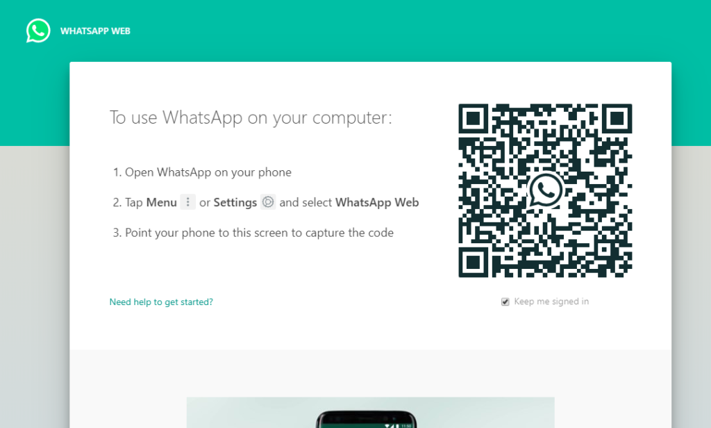 WhatsApp Web 