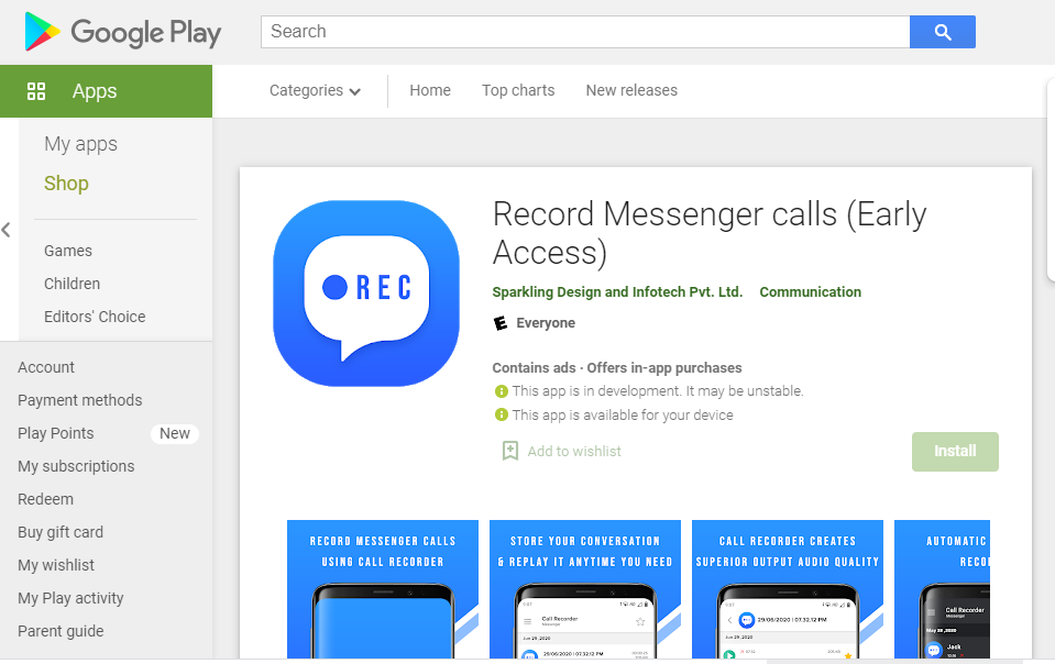 Call Recording App