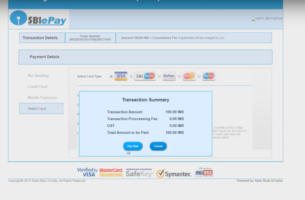 SBI Recharge