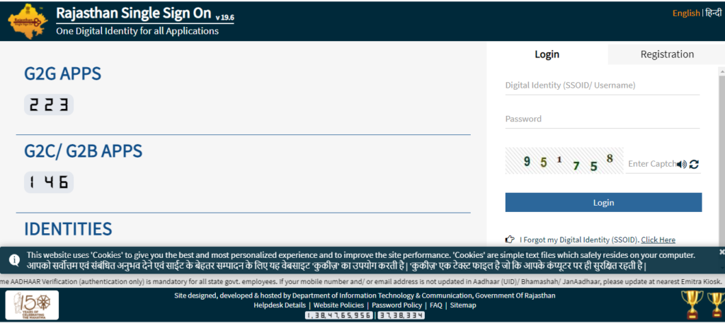 SSO ID Registration