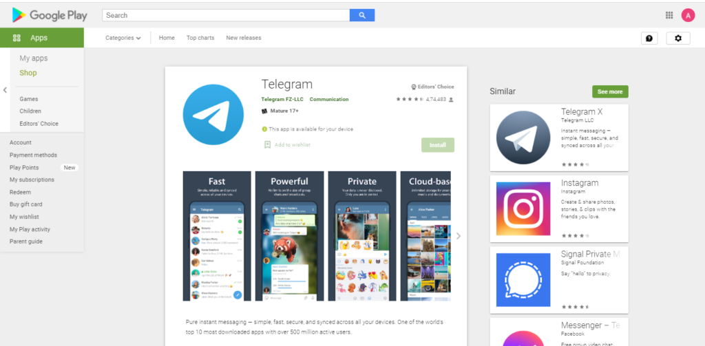 Telegram App Download 